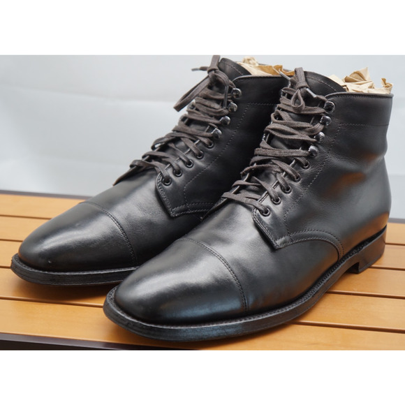 Alden Boots Straight Tip Boot 11 B/D Light Wear - Picture 8 of 16